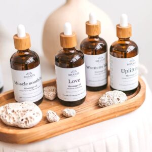 Kozmetik Doğal Bakım Yağı Rulo Etiketleri